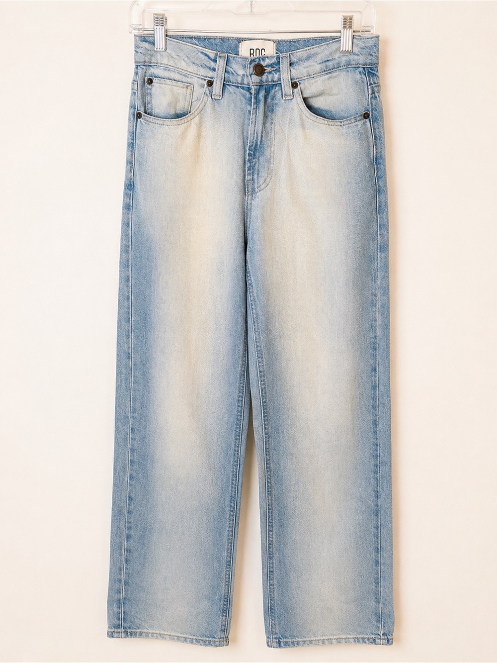 BDG Urban Outfitters Light Wash Straight Leg Jeans Women’s Size 26 Cotton